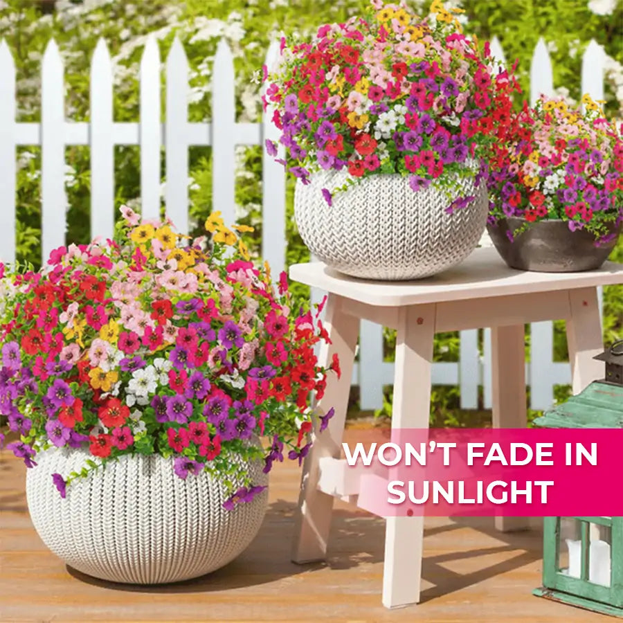 🔥Last Day 50% OFF🔥Realistic UV-Resistant Outdoor Flowers – Zero Maintenance