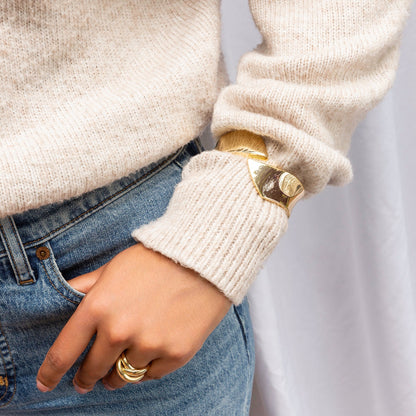 the Alexandra overlap cuff (Copy) (Copy)