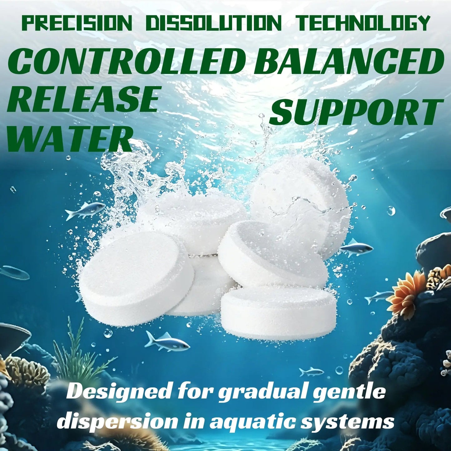 Water Purification Tablets - Clear Your Aquarium in Days