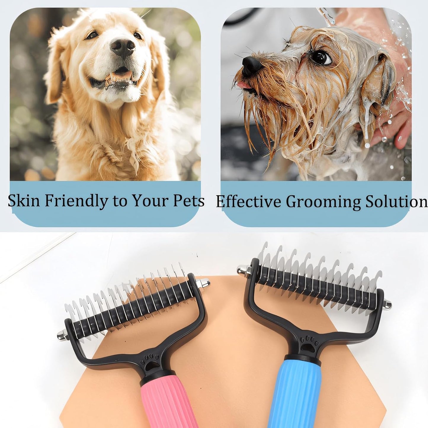 🔥Last Day 80% OFF🔥Universal Pet Detangling Comb for Dogs Grooming Tool